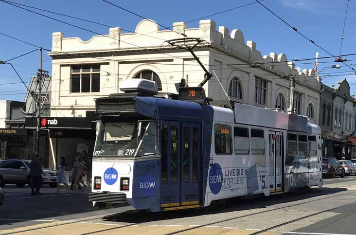 Yarra Trams Z3 BIG W 219